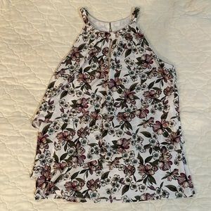 WHBM floral tank